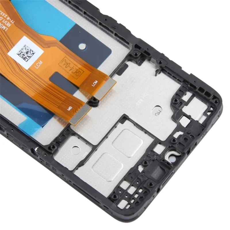 Pantalla LCD de grado C y conjunto de digitalizador para Samsung Galaxy A05 4G A055 + Marco (Sin logotipo)