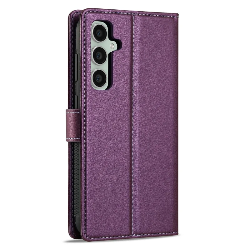 LC.IMEEKE L2 Serie für Samsung Galaxy A16 5G / 4G Hülle PU-Leder Brieftasche Abnehmbarer Magnetischer Handyhülle - Lila