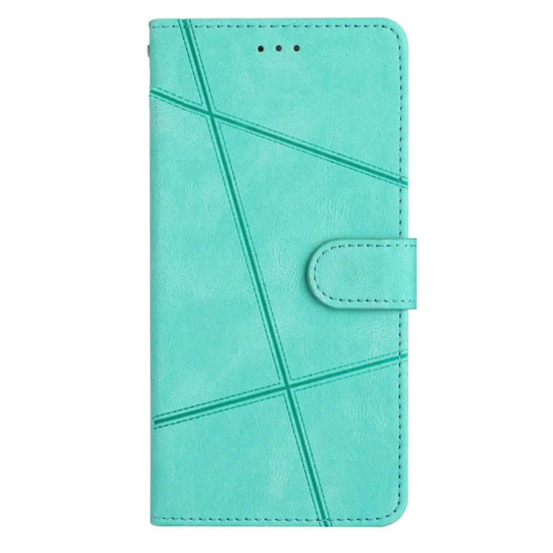Para Xiaomi 15T Pro Capa Carteira com Estampa de Linha, Couro com Toque na Pele, Flip para Celular - Verde