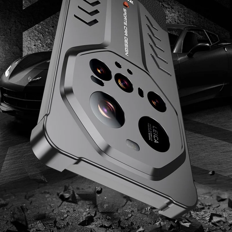 DYONG For Xiaomi 15 Ultra Metal Case Snap-Open Design Heat Dissipation Shockproof Phone Cover - Titanium Grey