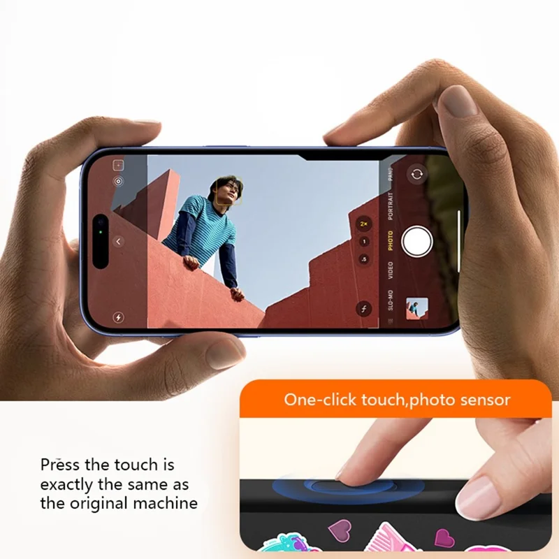 CASEEVO per iPhone 14 Pro Max Cover Magnetica Compatibile con MagSafe, Cover per Telefono in TPU e Acrilico con Retro Staccabile - Racconto Adorato