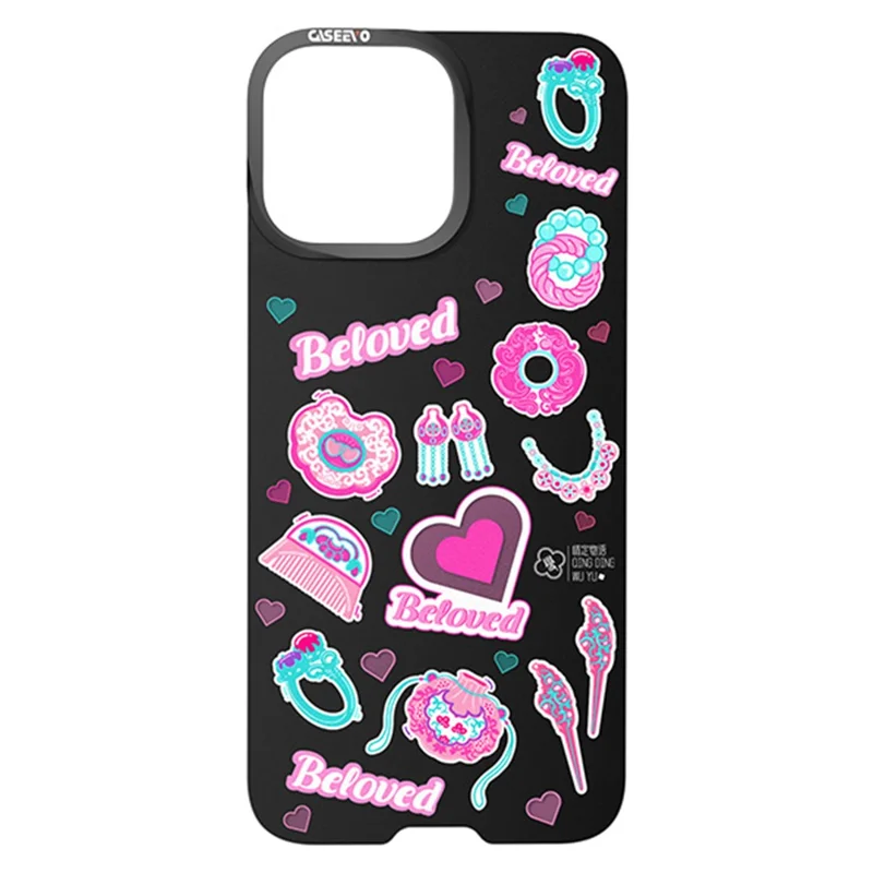 CASEEVO For iPhone 15 Pro Max Magnetic Case Compatible with MagSafe TPU Acrylic Phone Cover with Detachable Backplate -  Beloved Tale