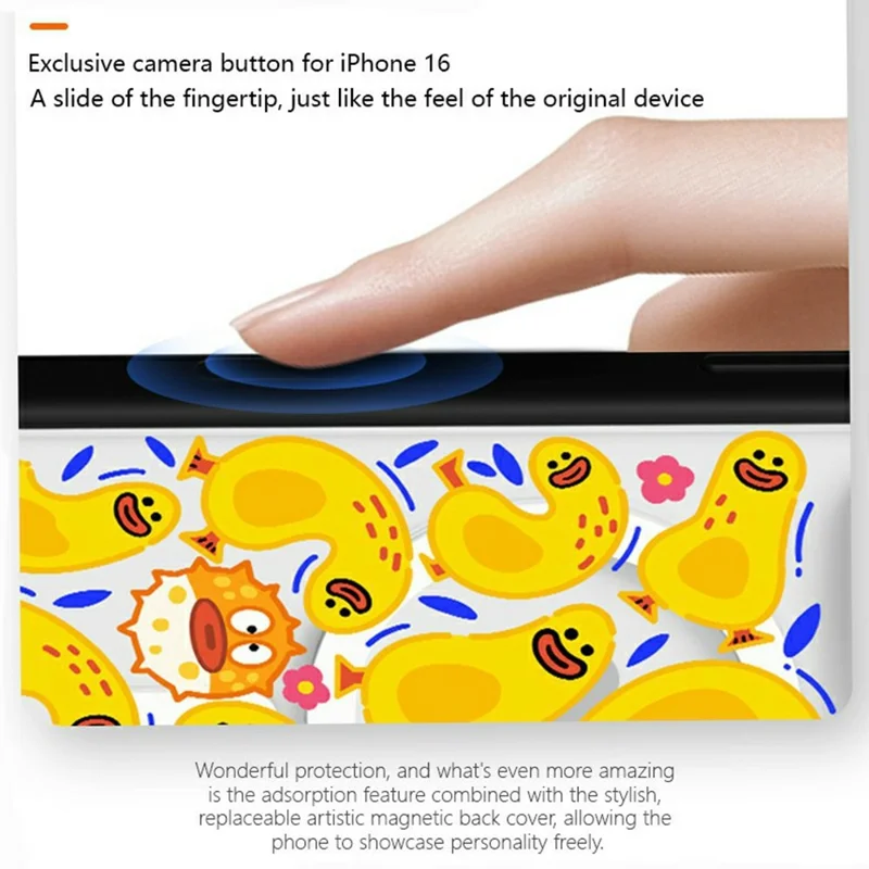 CASEEVO Für iPhone 16 Pro Max Hülle Kompatibel mit MagSafe TPU Acryl Handyhülle mit poetischer Illustration Rückseite - Frühlingsfluss bei Dämmerung
