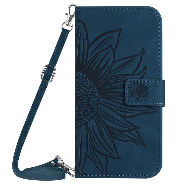 Couvercle de Téléphone Portable à Touche Pour la Peau Pour Xiaomi Redmi 10A, HT04 Sorgonnement Impresté Pullet Pour Seption Magnet Magnetin - Bleu Foncé