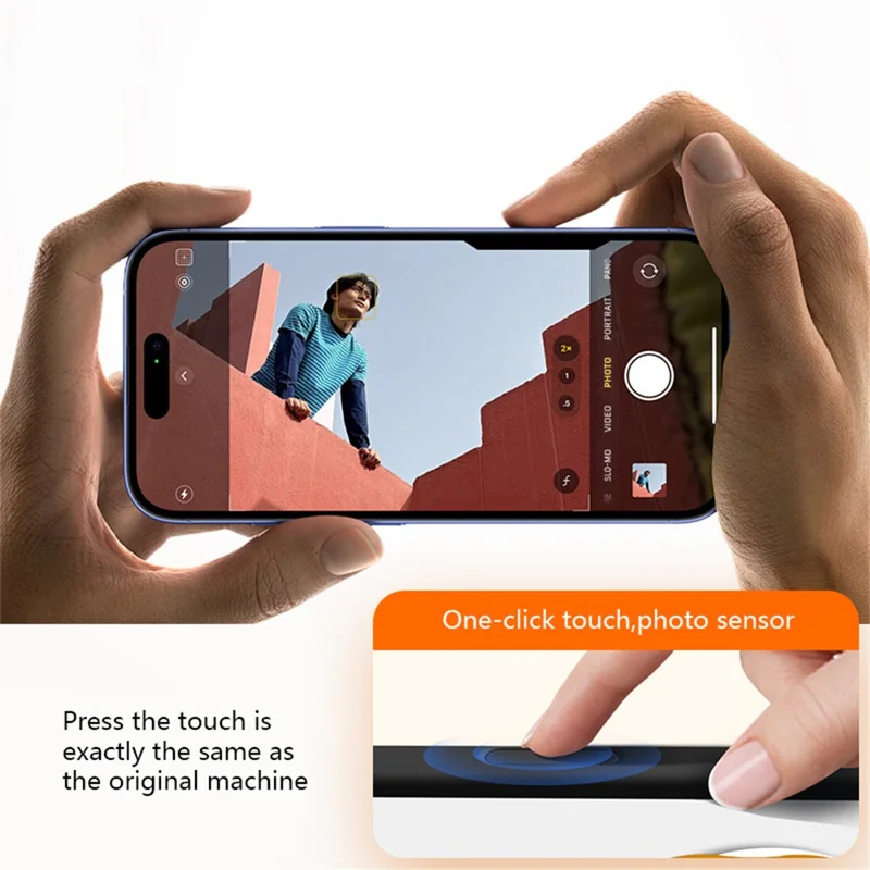 CASEEVO For iPhone 16 Pro Max Magnetic Case Compatible with MagSafe TPU Acrylic Phone Cover with Lip Pattern Back Panel - Han Dynasty