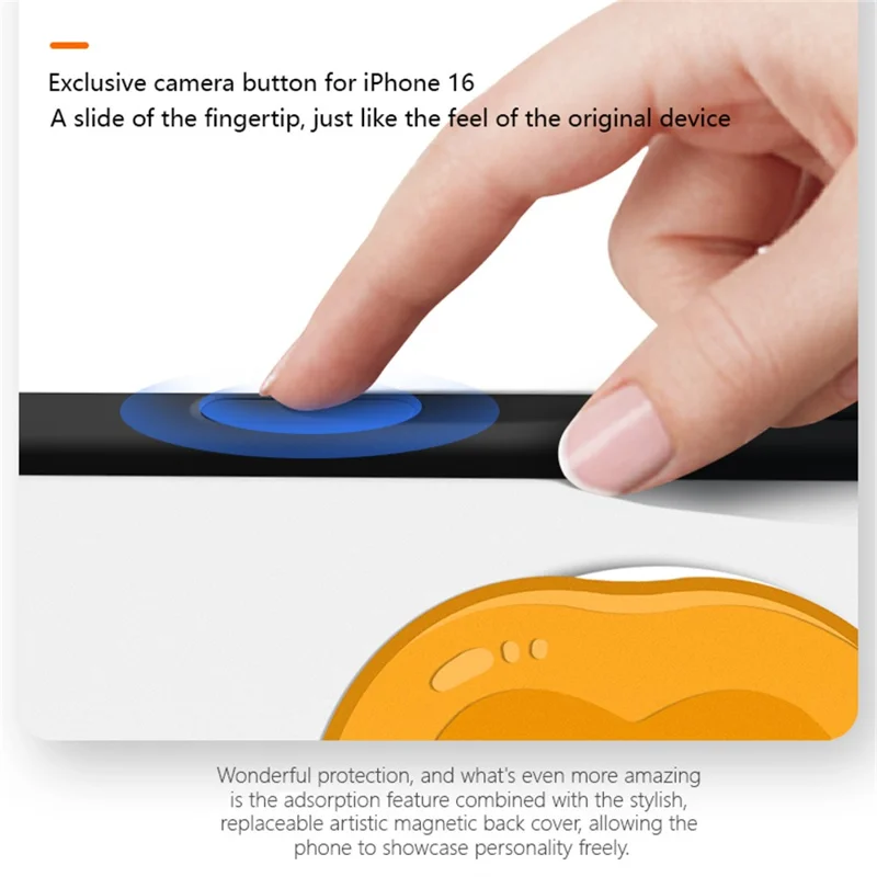 CASEEVO voor iPhone 15 Pro Max magnetische hoes compatibel met MagSafe TPU acryl telefoonhoes met lippatroon achterpaneel - Han-dynastie