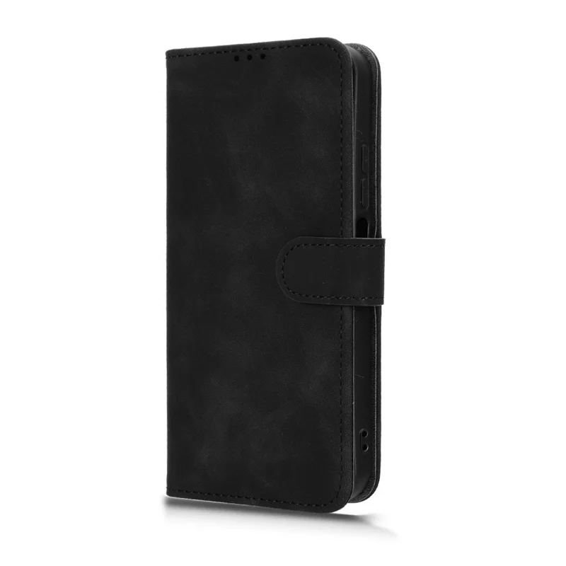 Para Xiaomi Redmi 15C 4G (171mm) / Poco C85 4G Funda de Cuero Efecto Piel Antigolpes Tipo Cartera con Tapa - Negro