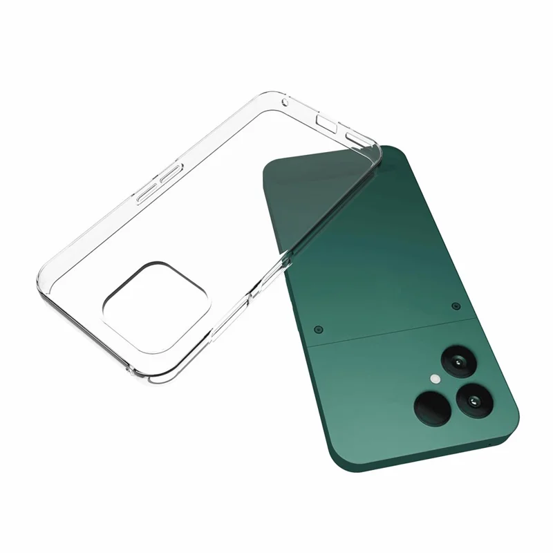 10Pcs / Pack For Fairphone 6 Case Watermark Free TPU Protective Clear Phone Cover
