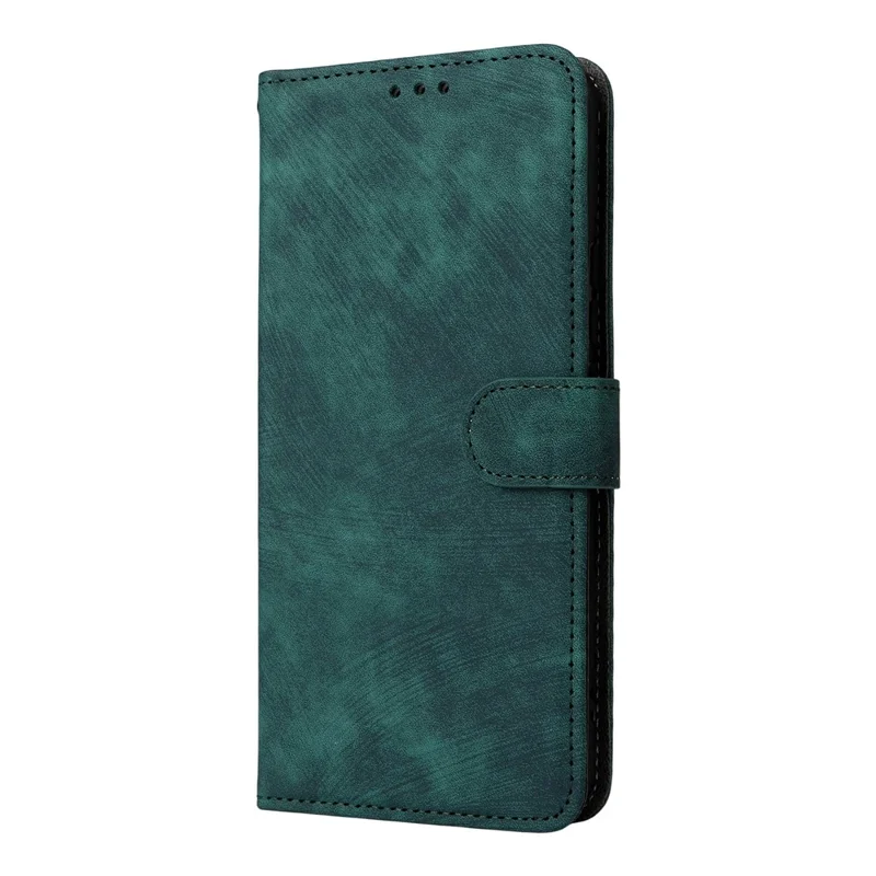 غطاء لهاتف Infinix Hot 60 Pro+ 4G X6886، محفظة بحجب RFID، غطاء جلد PU مع حامل وحزام - أخضر