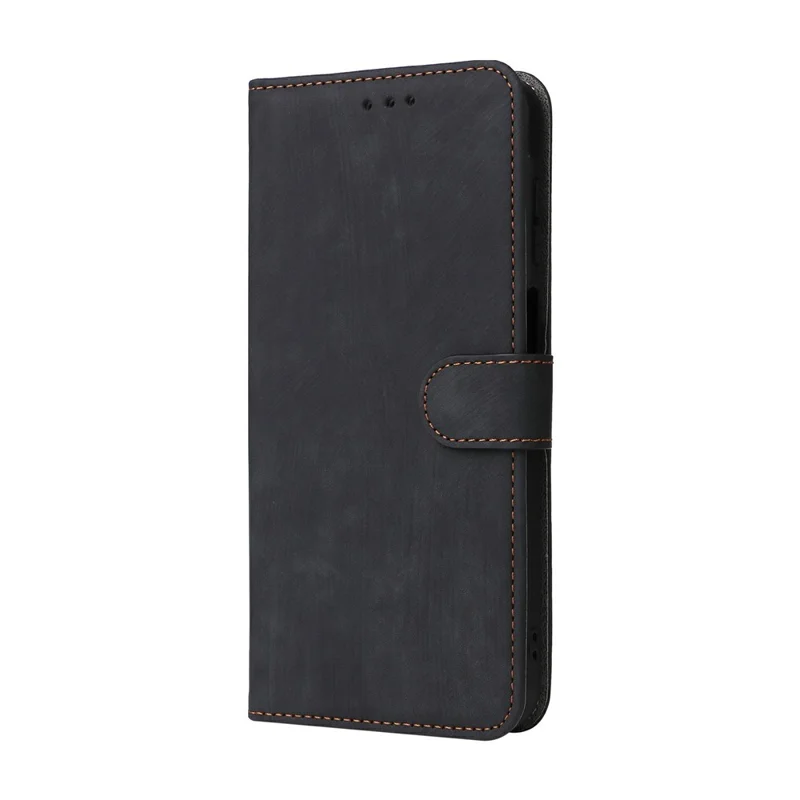 For Samsung Galaxy A17 5G Case Wallet RFID Blocking PU Leather Phone Cover Stand with Strap - Black