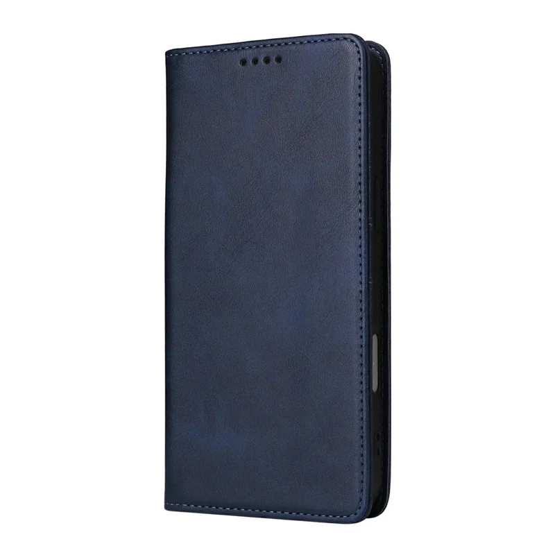 For iPhone 17 Case RFID Blocking PU Leather Phone Wallet Cover - Blue