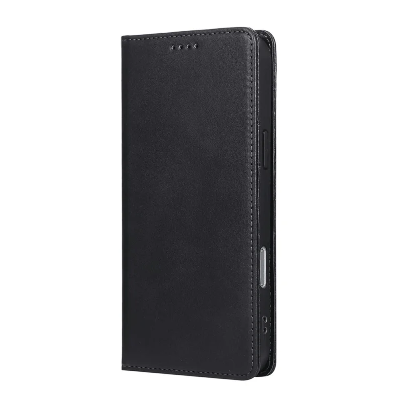 For iPhone 17 Pro Case RFID Blocking PU Leather Phone Wallet Cover - Black