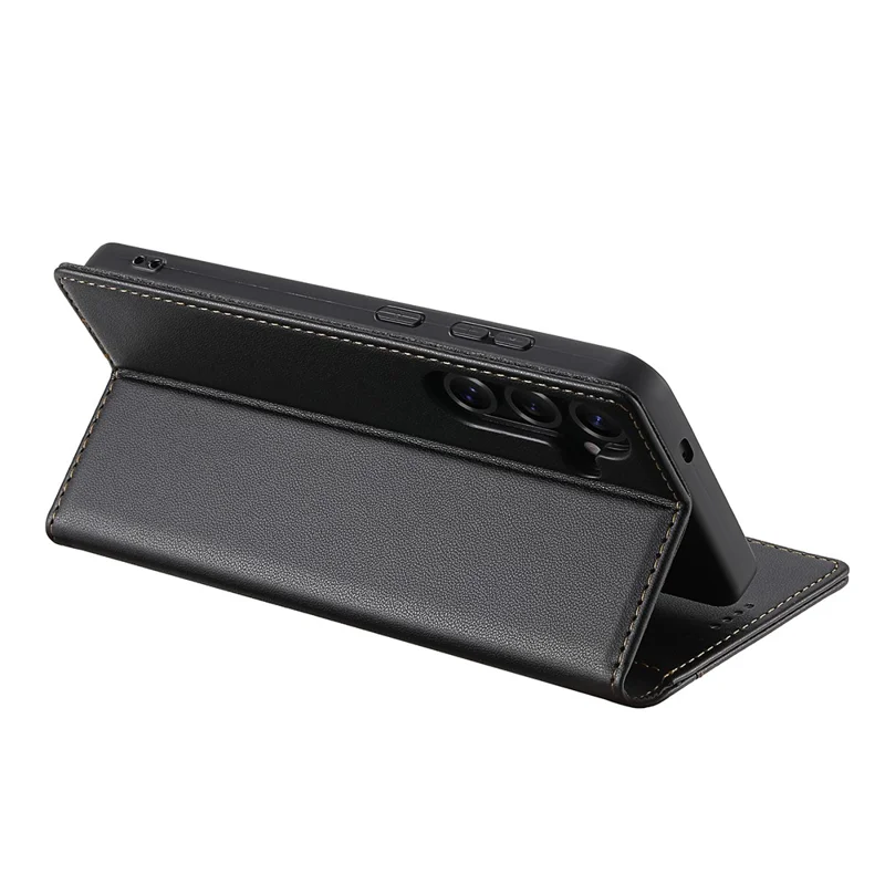 N.BEKUS P3 para Samsung Galaxy A17 5G Capa Carteira com Bloqueio RFID, Suporte em Couro PU, Capa de Telefone Flip - Preto