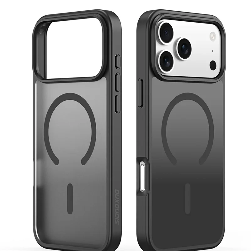 DUX DUCIS Yind Serie Hülle für iPhone 17 Pro TPU + PC Matte Handyhülle, kompatibel mit MagSafe - Schwarz