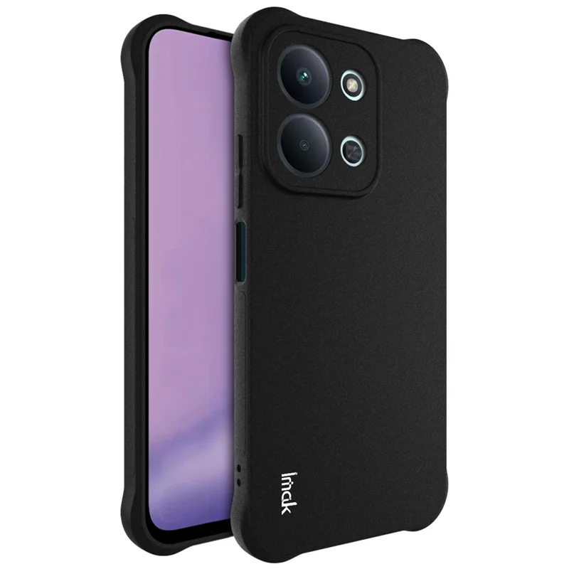 IMAK For Xiaomi Redmi 15C 5G (EU) (173mm) / 15C 4G (EU) (173mm) Case TPU Phone Cover Airbag Shockproof Protection - Matte Black