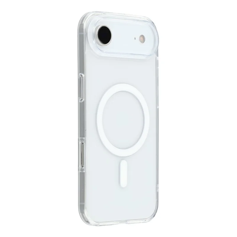 JAUCASE Für iPhone 17 Air Case Kompatibel mit MagSafe Kristallklar TPU PC Handy-Rückseite Hülle
