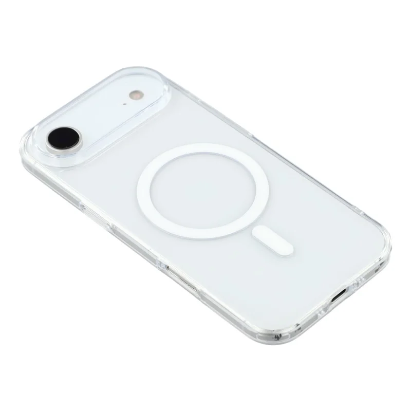 JAUCASE Für iPhone 17 Air Case Kompatibel mit MagSafe Kristallklar TPU PC Handy-Rückseite Hülle