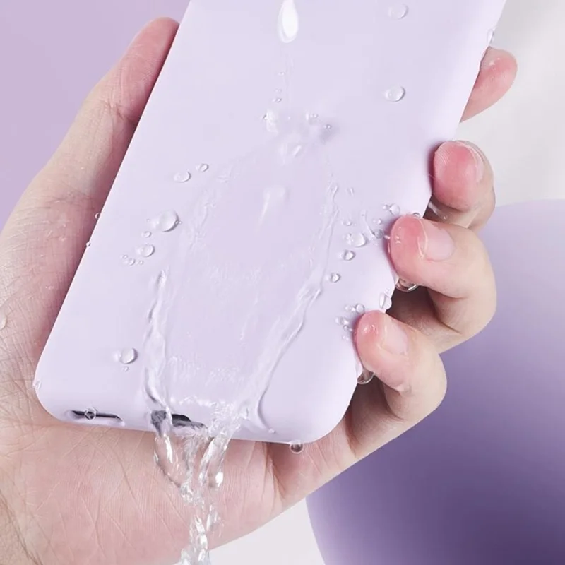 For Oppo Reno14 5G (Global) Case Skin-Friendly Liquid Silicone + PC Phone Cover - Light Purple