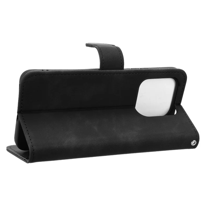 Funda de cuero inteligente For Honor 400 con sensación de piel, antideslizante, tipo cartera, con tapa - Negro