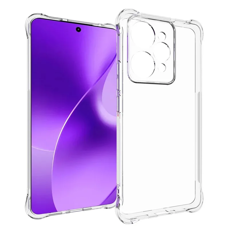 For Realme 15 Pro 5G TPU Phone Case Non Slip Transparent Mobile Phone Cover