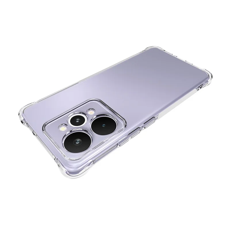 For Realme 15 Pro 5G TPU Phone Case Non Slip Transparent Mobile Phone Cover