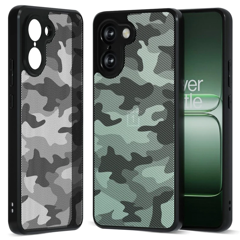 IBMRS для OnePlus Ace 5 Racing 5G Чехол: Мягкий TPU-каркас, Жесткая ПК-задняя крышка, Противоударный Чехол для Телефона - Художественный Камуфляж