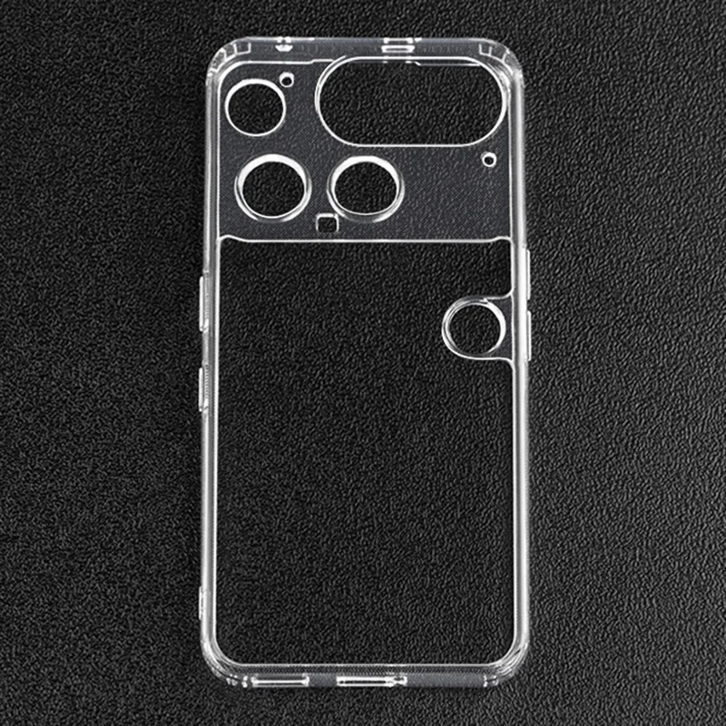 For Nothing Phone (3) 5G Case Clear PC + TPU Anti-Scratch Phone Back Cover