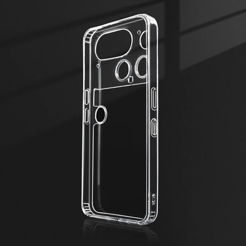 For Nothing Phone (3) 5G Case Clear PC + TPU Anti-Scratch Phone Back Cover