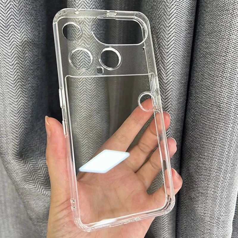 For Nothing Phone (3) 5G Case Clear PC + TPU Anti-Scratch Phone Back Cover