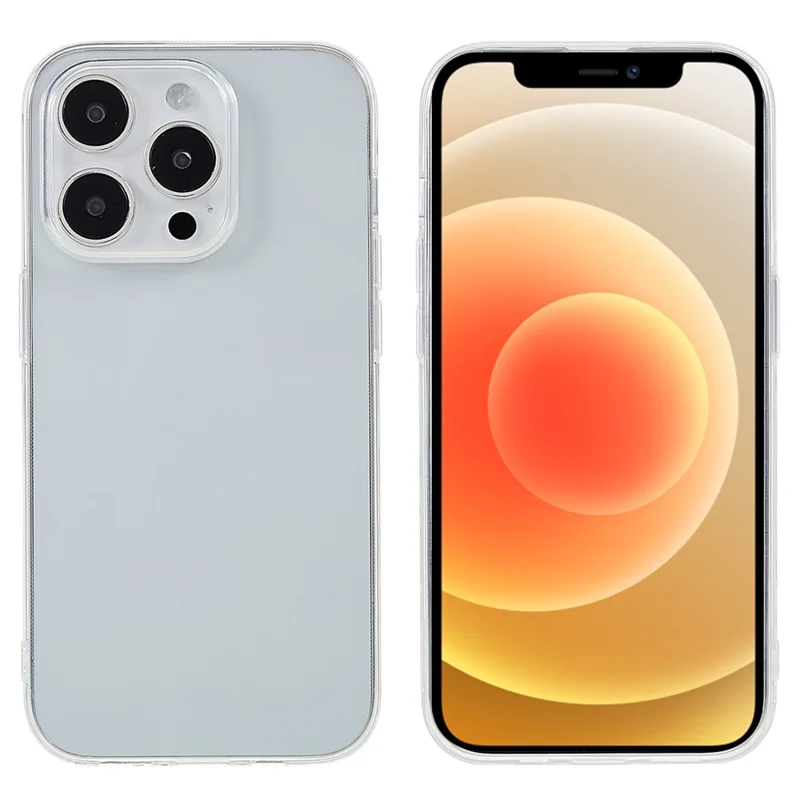 Coque pour iPhone 12 / 12 Pro Étui en TPU Transparent de 1,5 mm Antichoc