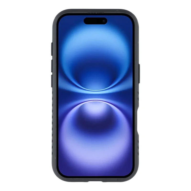 For iPhone 17 Case with Kickstand Shockproof TPU + PC Phone Back Cover - Orange