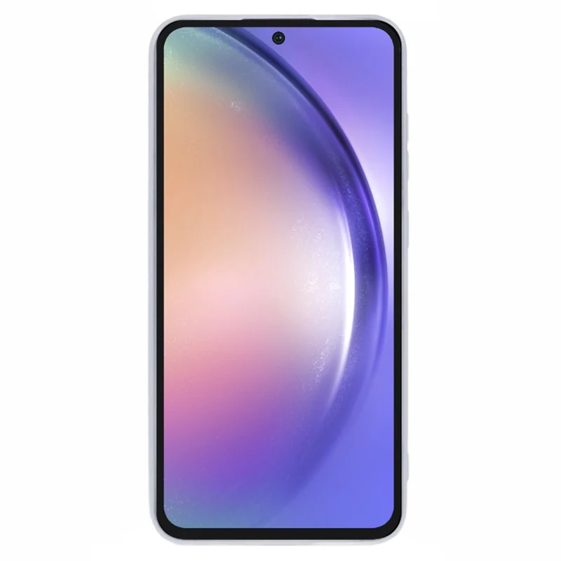 Bulk Purchasing 20Pcs For Samsung Galaxy A54 5G Case Electroplated Camera Frame TPU Phone Cover Precise Cutouts - Transparent White