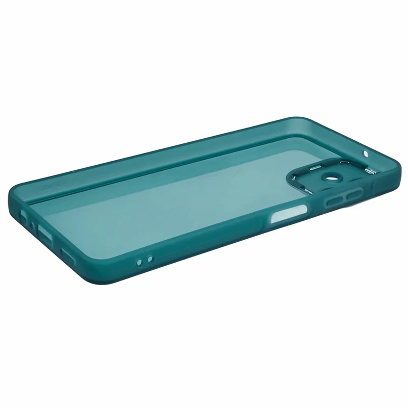 Bulk Purchasing 20Pcs For Samsung Galaxy A06 4G Case Electroplated Camera Frame TPU Phone Cover Precise Cutouts - Transparent Green