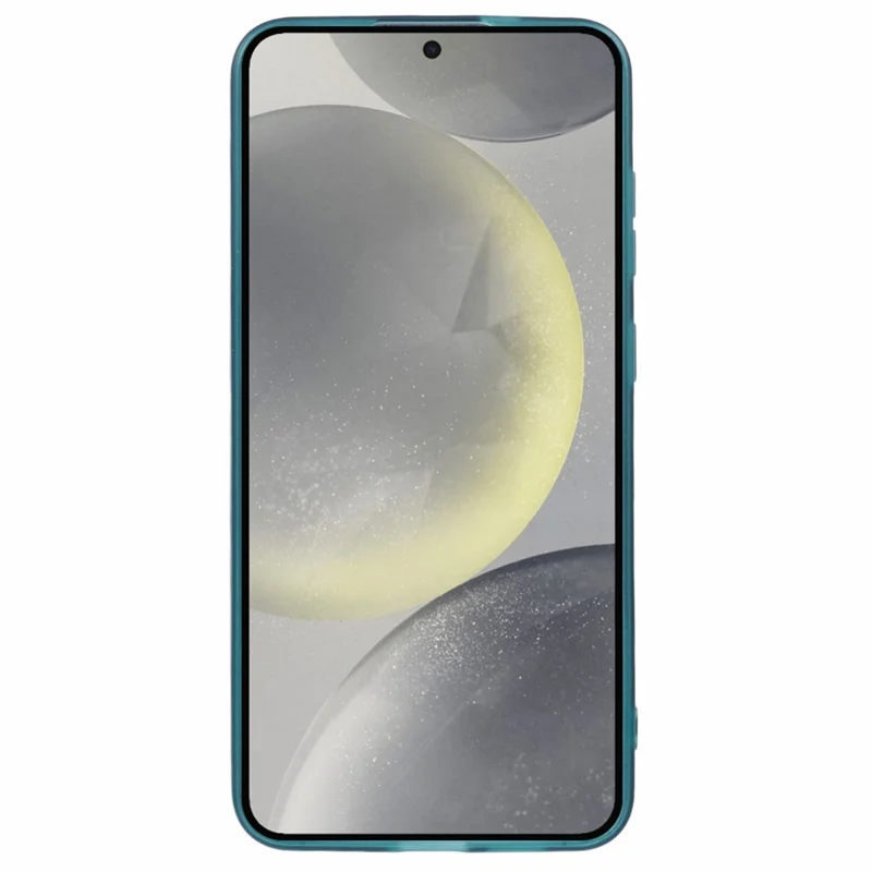Compra em Bulk 20 Peças Capa para Samsung Galaxy S25+ Moldura de Câmera Eletroplastizada Capa de Telefone TPU com Recortes Precisos - Verde Transparente
