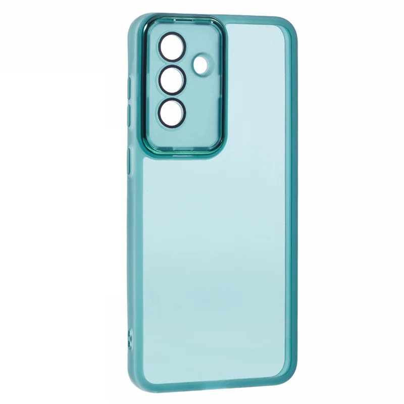 Bulk Purchasing 20Pcs For Samsung Galaxy A26 5G Case Electroplated Camera Frame TPU Phone Cover Precise Cutouts - Transparent Green