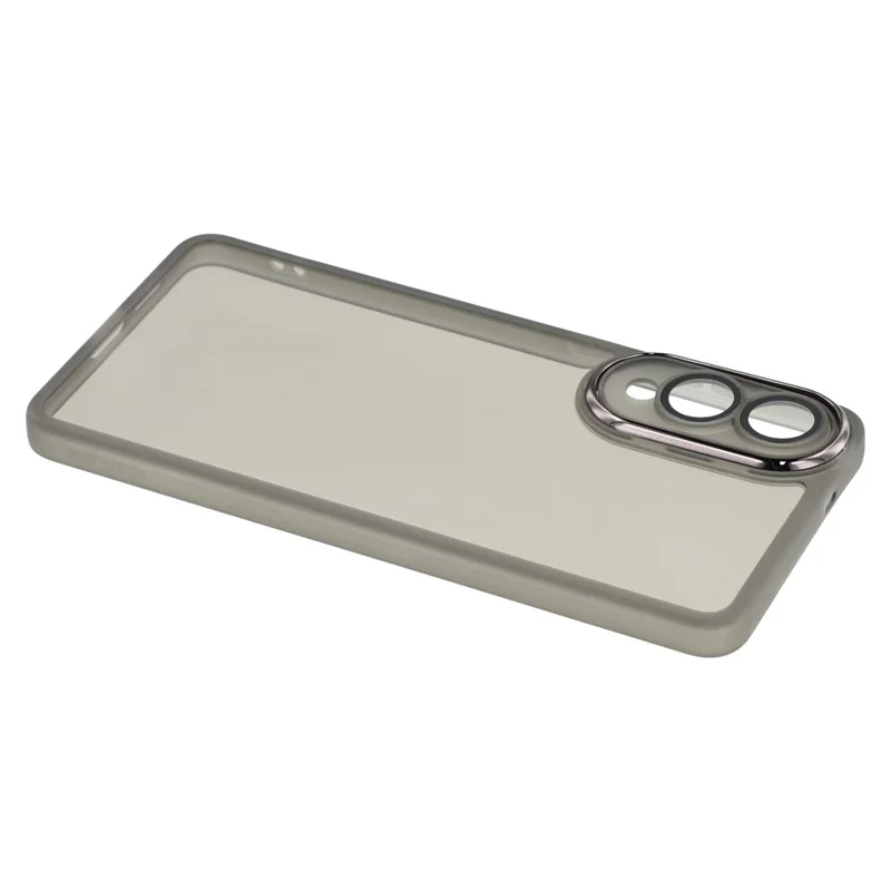 Bulk Purchasing 20Pcs For Samsung Galaxy S25 Edge Case Electroplated Camera Frame TPU Phone Cover Precise Cutouts - Transparent Black