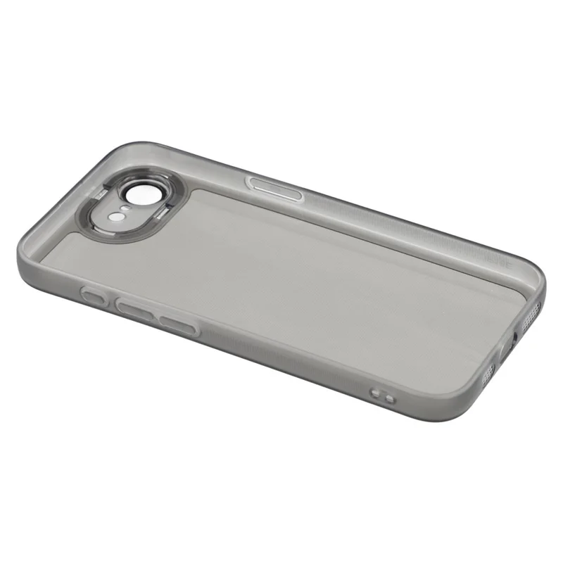 Bulk Purchasing 20Pcs For iPhone 16e Case Electroplated Camera Frame TPU Phone Cover Precise Cutouts - Transparent Black