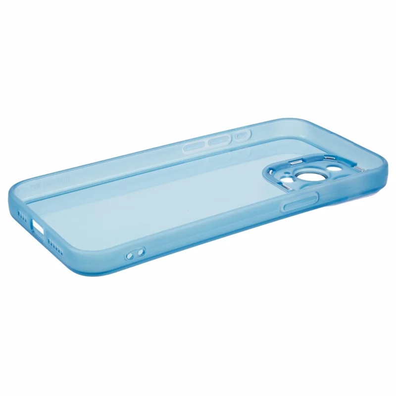 Bulk Purchasing 20Pcs For iPhone 12 Pro Max Case Electroplated Camera Frame TPU Phone Cover Precise Cutouts - Transparent Blue