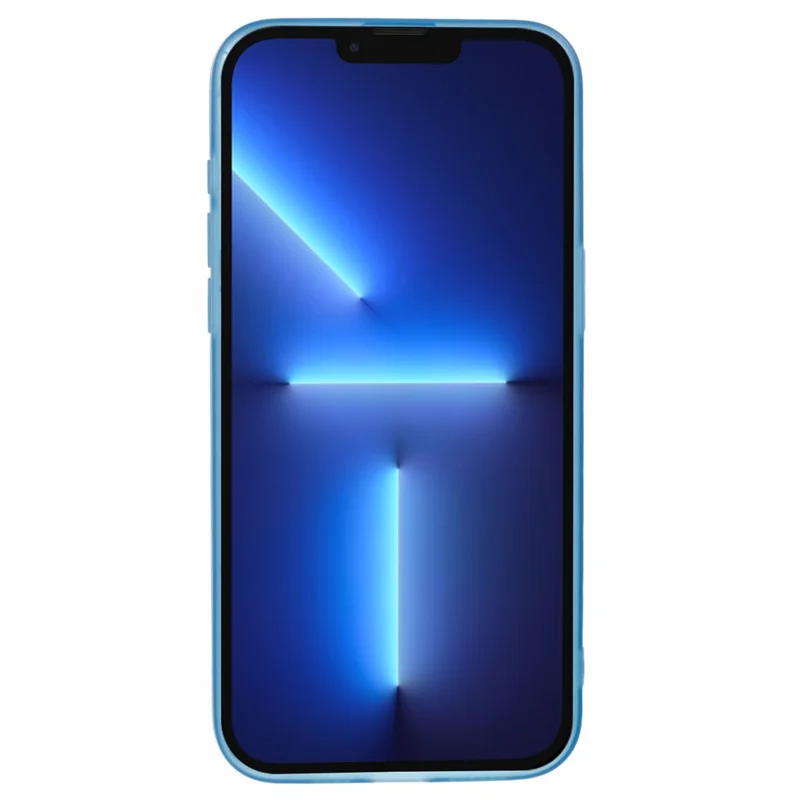 Bulk Purchasing 20Pcs For iPhone 13 Pro Case Electroplated Camera Frame TPU Phone Cover Precise Cutouts - Transparent Blue