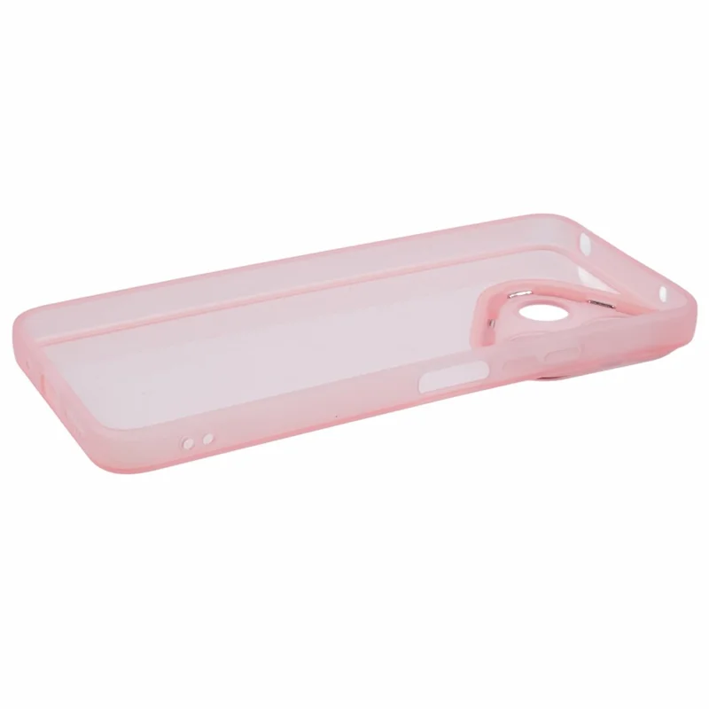 Bulk Purchasing 20Pcs For Xiaomi Redmi 13 4G Case Electroplated Camera Frame TPU Phone Cover Precise Cutouts - Transparent Pink