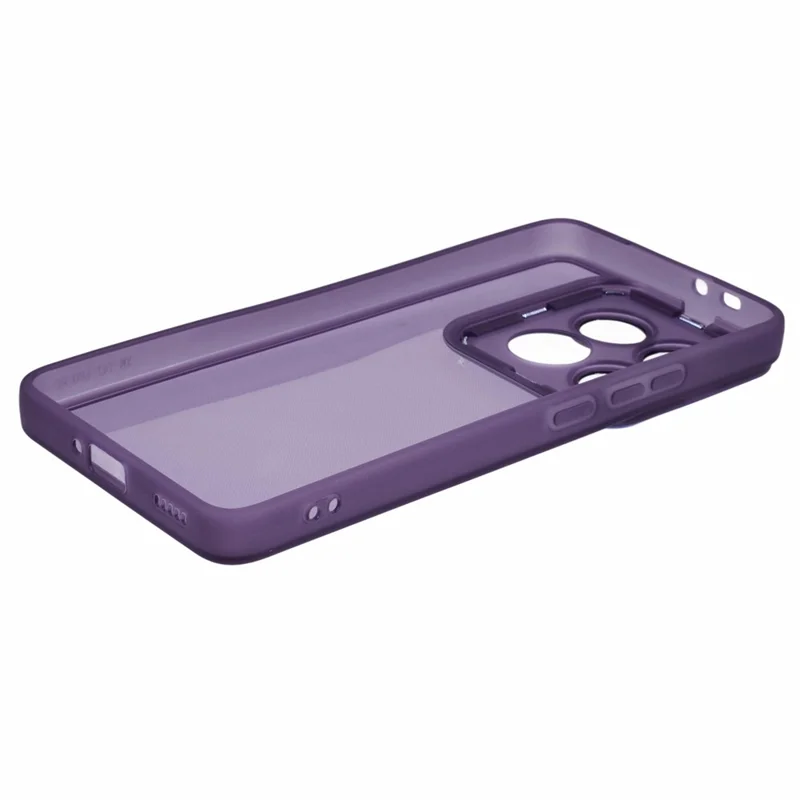 Bulk Purchasing 20Pcs For Xiaomi 14T Pro Case Electroplated Camera Frame TPU Phone Cover Precise Cutouts - Transparent Purple