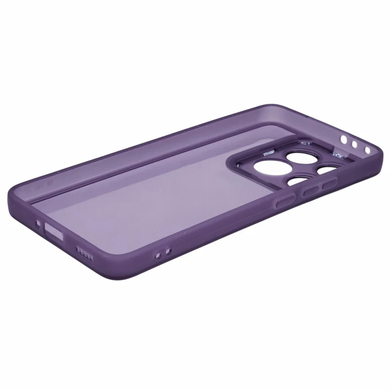 Bulk Purchasing 20Pcs For Xiaomi 14T Case Electroplated Camera Frame TPU Phone Cover Precise Cutouts - Transparent Purple