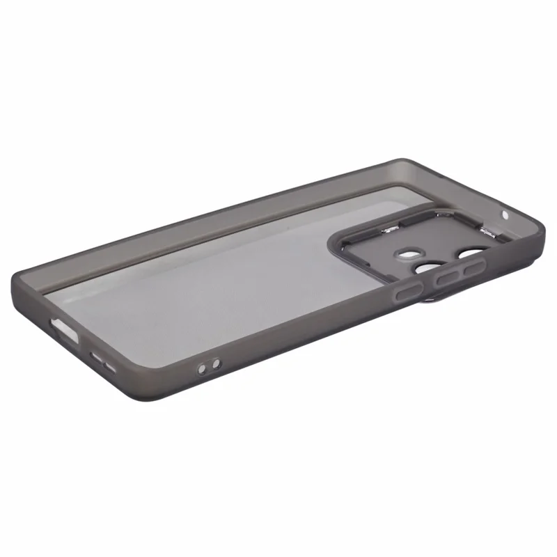 Achat en gros 20 Pièces Étui pour Motorola Moto G85 5G Cadre de Caméra Électrolytique TPU Housse de Téléphone avec Découpes Précises - Noir Transparent