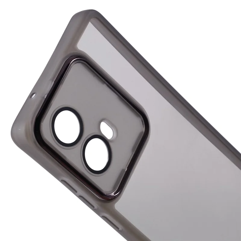 Achat en gros 20 Pièces Étui pour Motorola Moto G85 5G Cadre de Caméra Électrolytique TPU Housse de Téléphone avec Découpes Précises - Noir Transparent