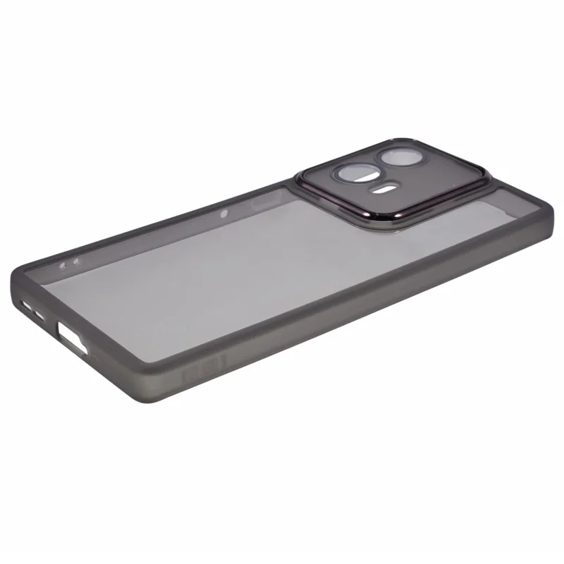 Bulk Purchasing 20Pcs For Motorola Edge 50 Fusion 5G Case Electroplated Camera Frame TPU Phone Cover Precise Cutouts - Transparent Black