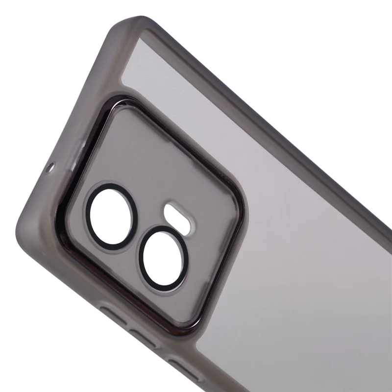 Bulk Purchasing 20Pcs For Motorola Edge 50 Fusion 5G Case Electroplated Camera Frame TPU Phone Cover Precise Cutouts - Transparent Black