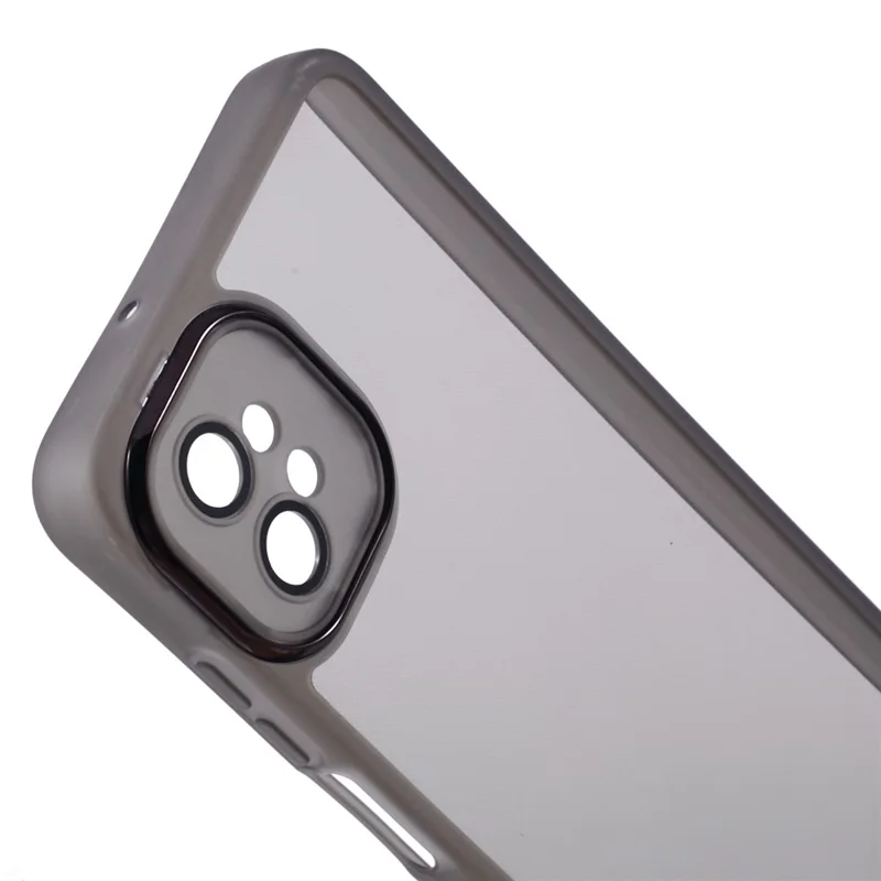 Acquisto all'ingrosso 20 Pezzi Cover per Motorola Moto G32 4G - Custodia con Cornice Elettroplaccata per Fotocamera in TPU, Ritagli Precisi - Nero Trasparente