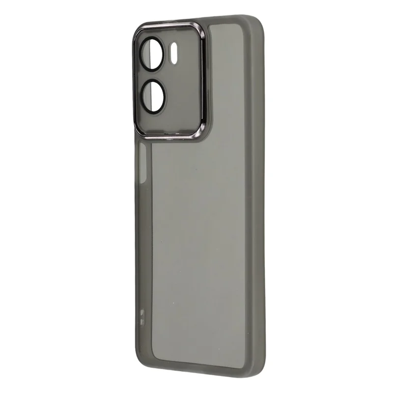 Bulk Purchasing 20Pcs For Motorola Moto G05 4G Case Electroplated Camera Frame TPU Phone Cover Precise Cutouts - Transparent Black