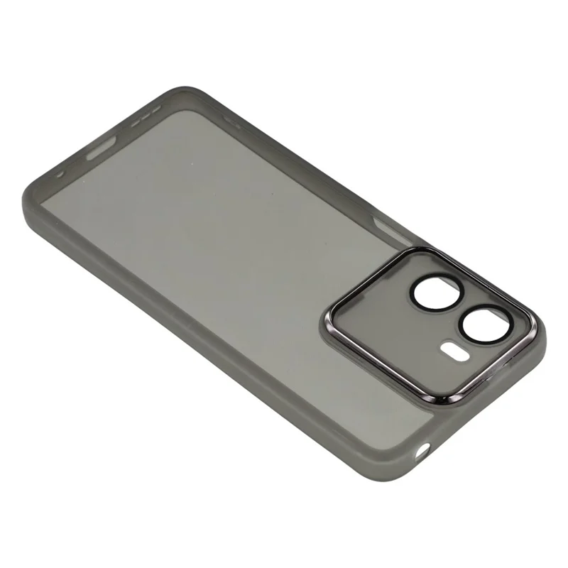 Bulk Purchasing 20Pcs For Motorola Moto G05 4G Case Electroplated Camera Frame TPU Phone Cover Precise Cutouts - Transparent Black