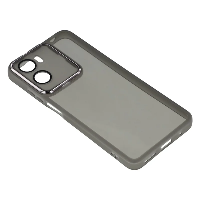 Bulk Purchasing 20Pcs For Motorola Moto G05 4G Case Electroplated Camera Frame TPU Phone Cover Precise Cutouts - Transparent Black